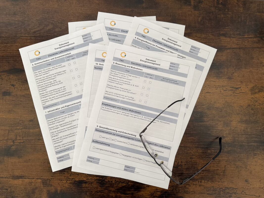 Checklisten und Audit-Checklisten